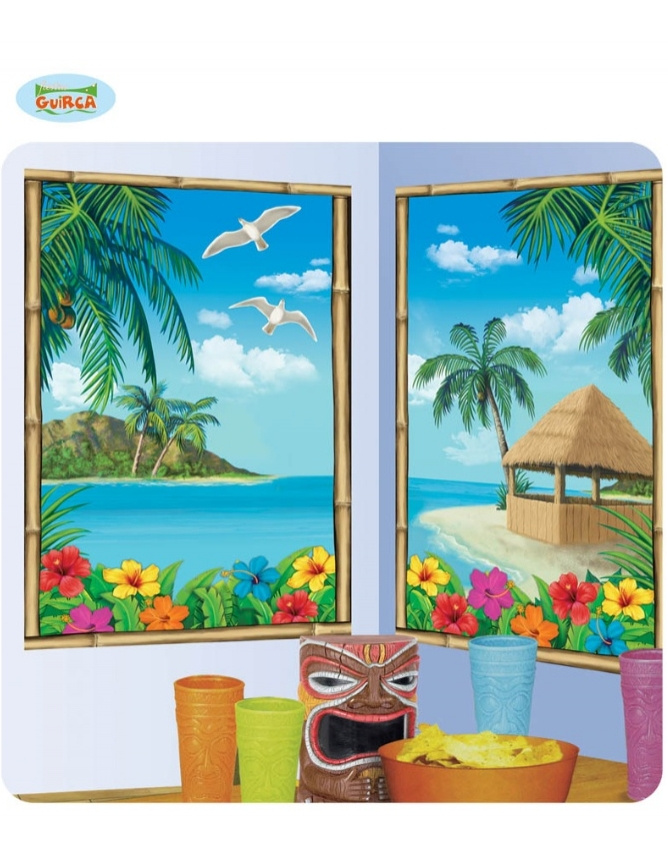 P?sters Decorativos Hawai 75x120 Cm Dos