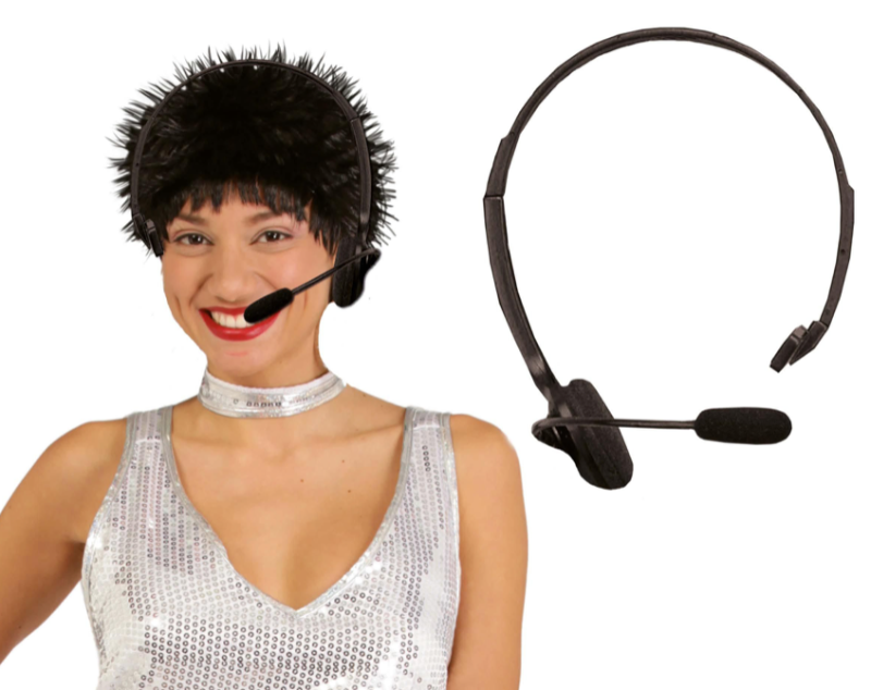 Auscultadores microfone