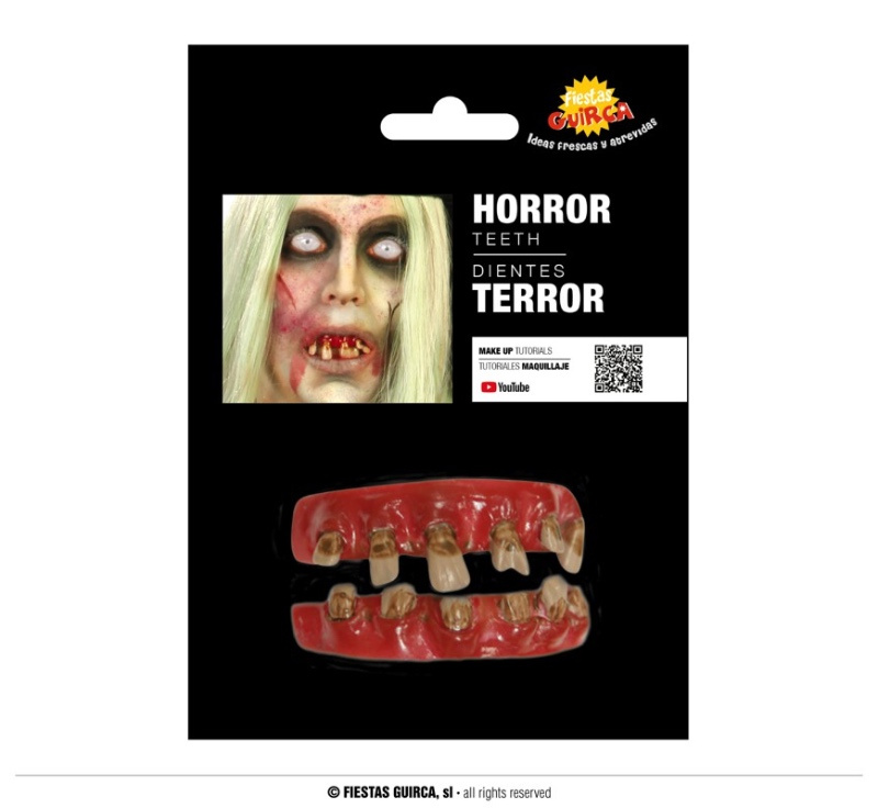 Dientes Terror látex