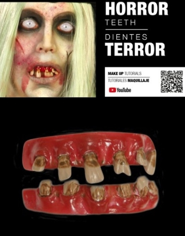 Dientes Terror látex