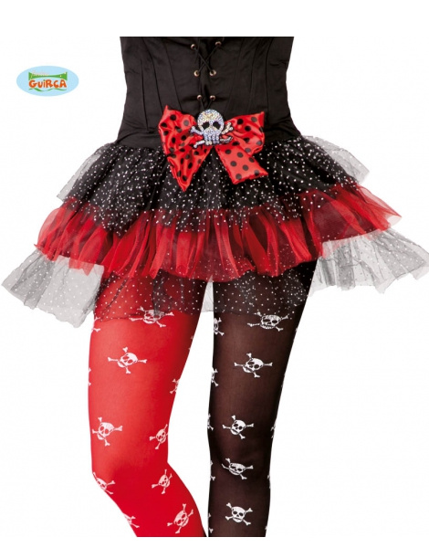 Tutú Rojo Pirata T.S oferta