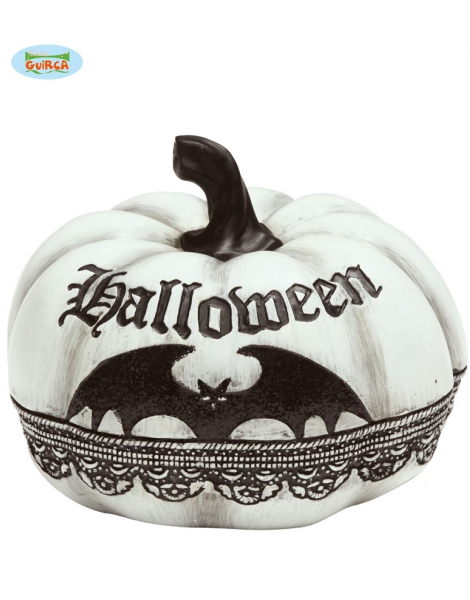 Calabaza Blanca Diseño 12 X 15 Cm