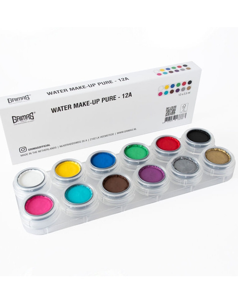 Paleta Maquillaje Al Agua A12