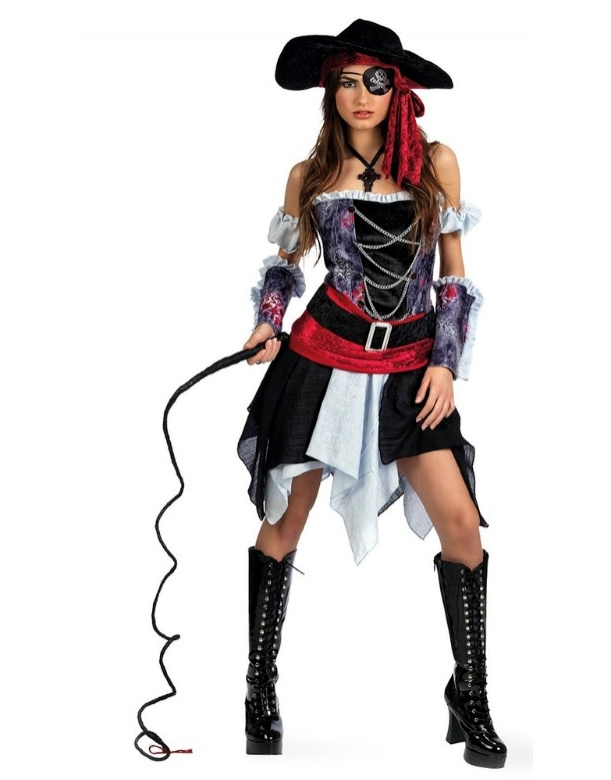 Disfraz Pirata Corsaria para mujer