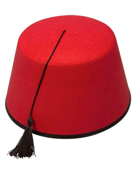 Sombrero Moro Color Rojo