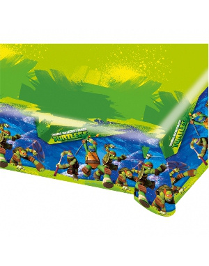 Mantel PlÁstico Tortugas Ninja 120x180
