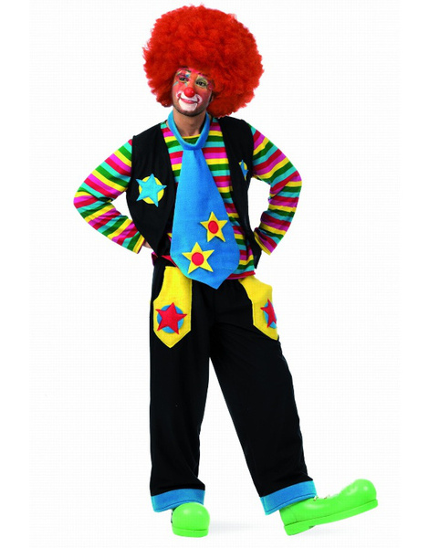 Disfraz Payaso Estrella  Lux Adulto