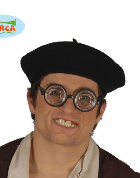 Boina Negra Tela Lux