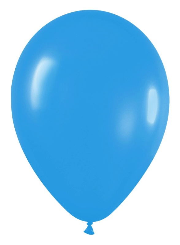 Bolsa 100 Globos Látex Fashion Azul