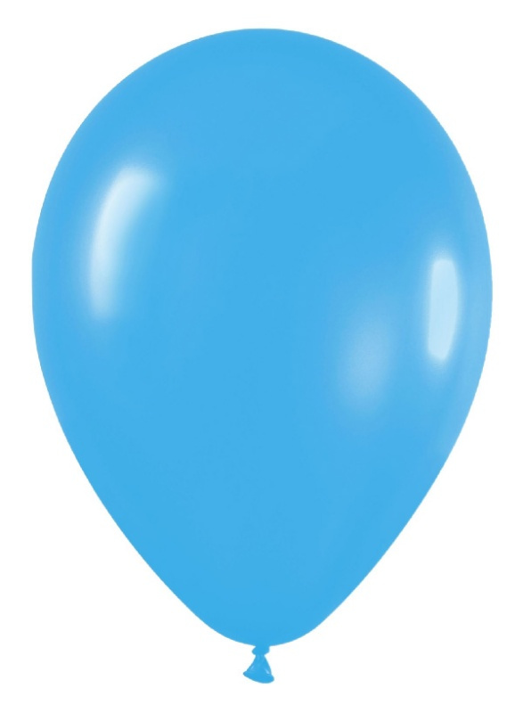 Bolsa 50 Globos latex R12 azul 30 cms.