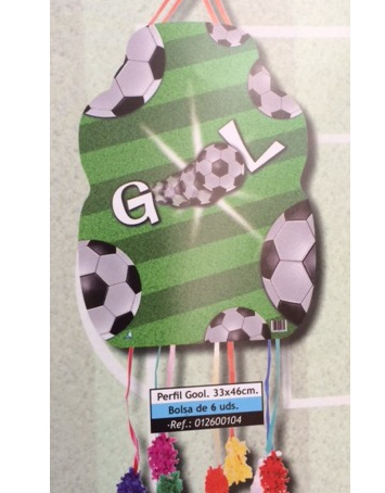 Piñata Perfil Gool