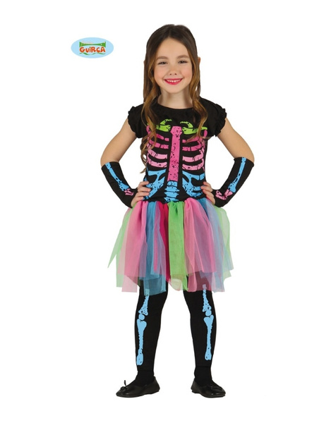Disfraz Esqueleto Tutú Niña