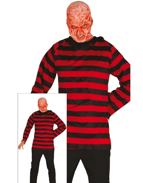 Camisa Mr. Red and Black Stripes Adult