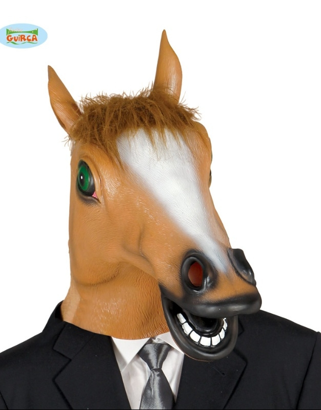 Careta Caballo Látex