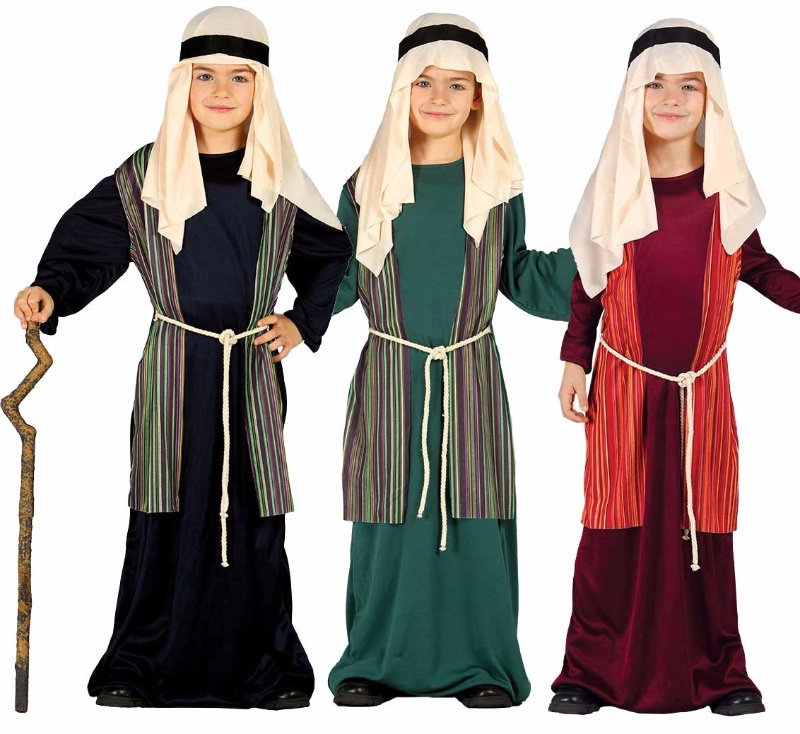 Disfraz Hebreo infantil varios colores