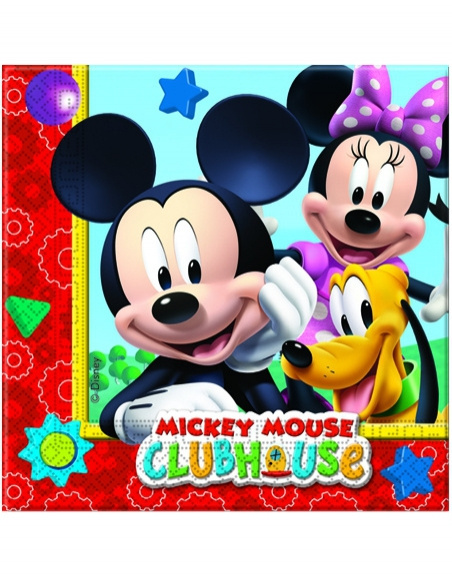 Bolsa 20 Servilletas Mickey Playful