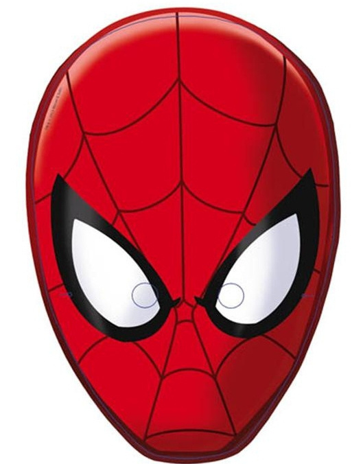 Caretas Spiderman Ultimate 6 Unid.