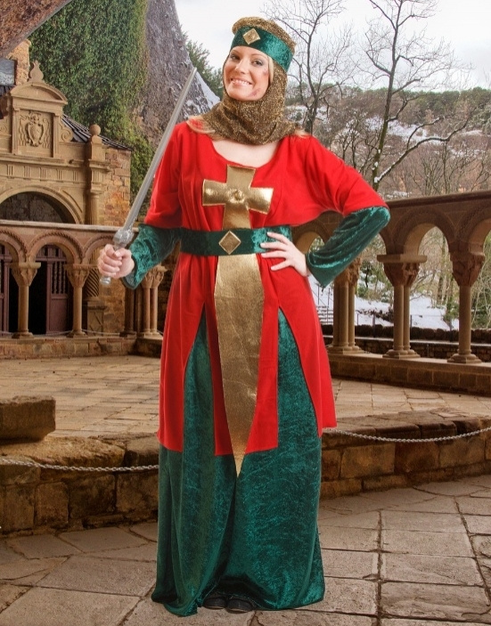 Disfraz Guerrera Medieval Mujer Adulta
