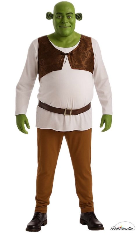 Fato de Ogre Verde para homem