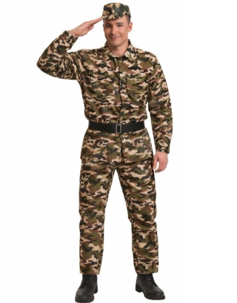 Disfraz Militar para hombre