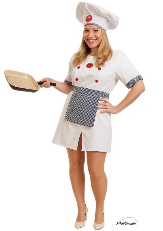 Fato de cozinheiro adulto