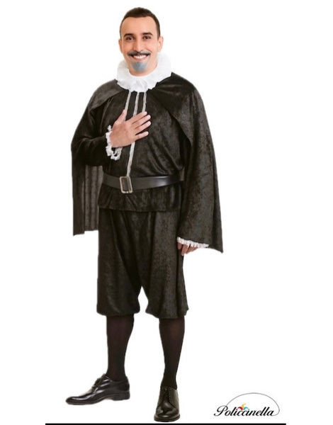 Disfraz Cervantes adulto