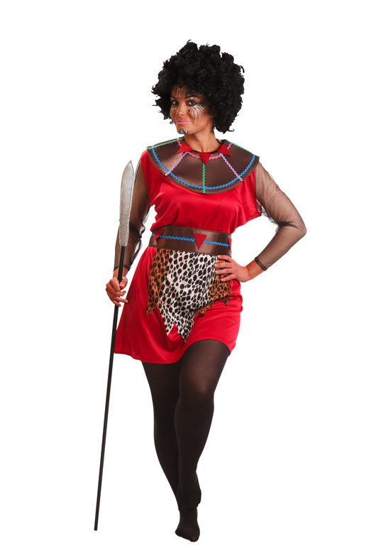 Disfraz Masai / Tribu Mujer Adulta