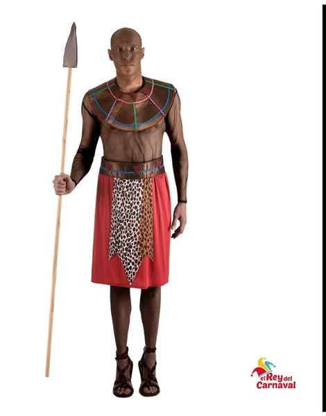 Disfraz Masai  para hombre