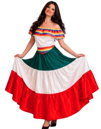 Disfraz Mejicana mujer