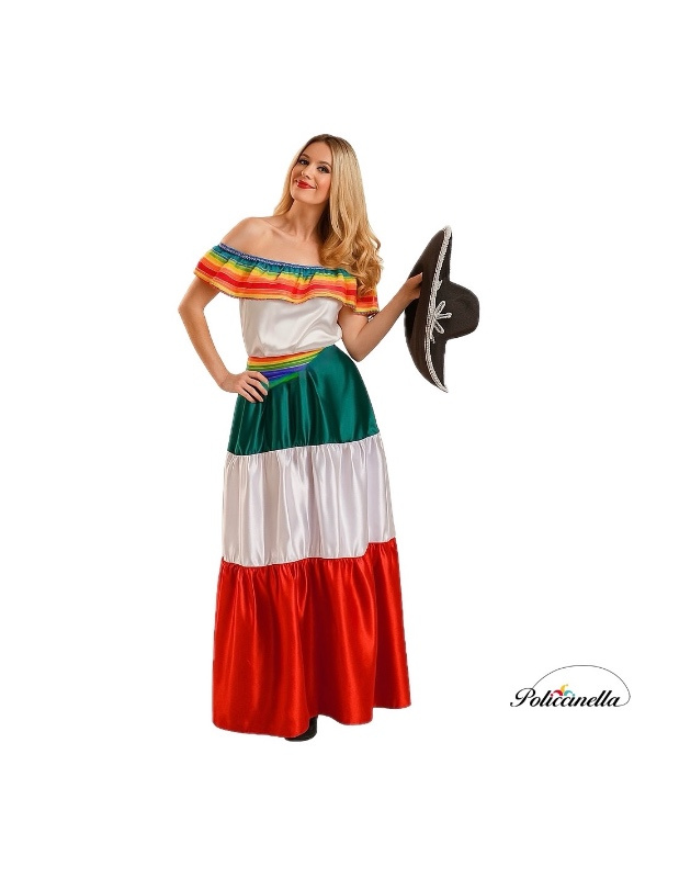 Disfraz Mejicana mujer