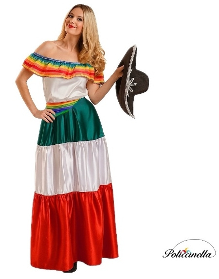 Disfraz Mejicana mujer