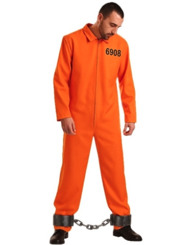 Disfraz Preso Guantanamo hombre