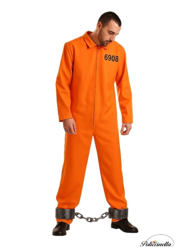 Preso de traje Guantánamo homem