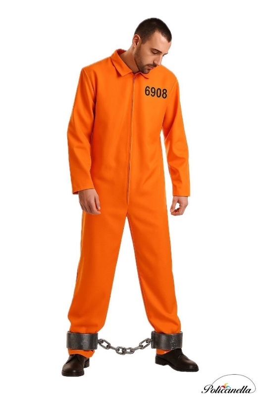 Preso de traje Guantánamo homem