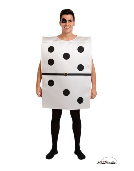 Disfraz Ficha de Dominó adulto