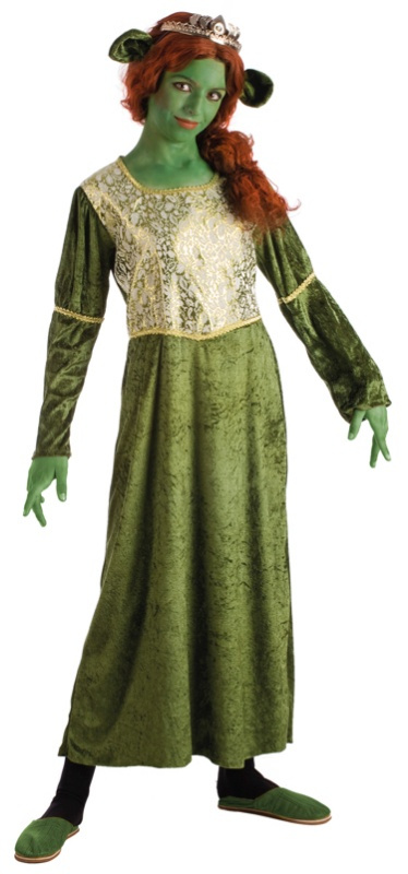 Disfraz Ogresa Verde para niña
