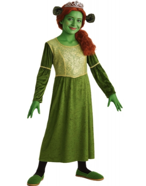 Disfraz Ogresa Verde para niña
