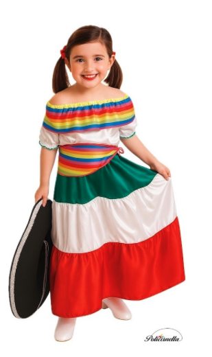 Disfraz Mejicana Bebé