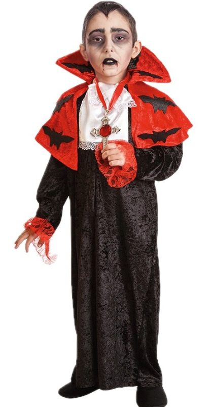 Fato de vampiro infantil