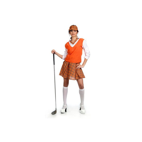 Disfraz Jugadora Golf para mujer