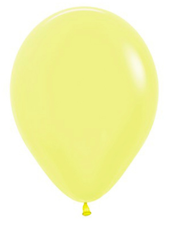 Globo Làtex Neón Amarillo 30 cms.