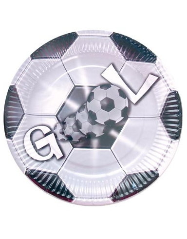 Platos desechables Gool 23 Cm