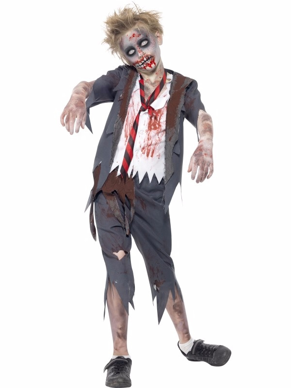 Traje Zombie School Boy Infantil