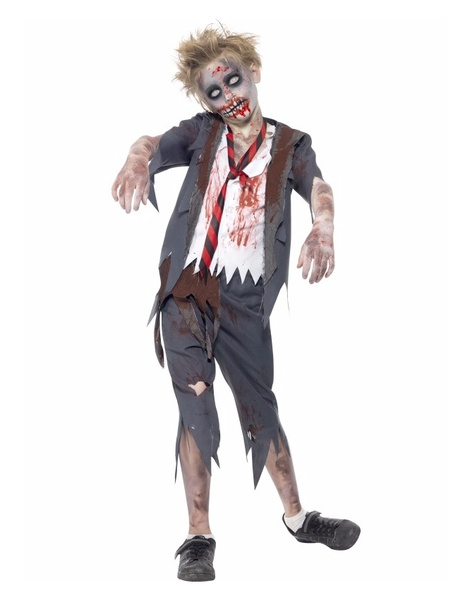 Disfraz de colegial Zombie  para niño