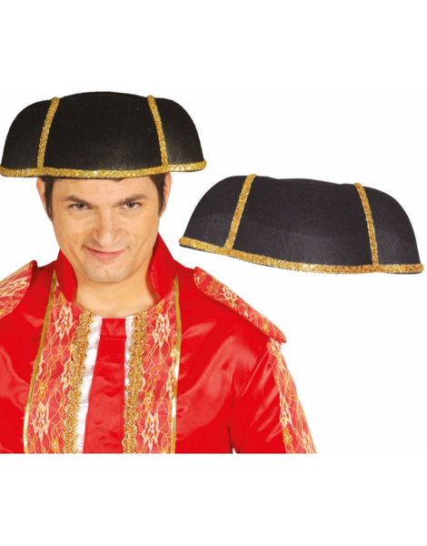 Montera fieltro decorada adulto