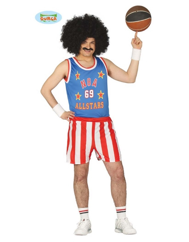 Fato de jogador de basquete adulto
