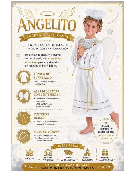Disfraz ángel Infantil