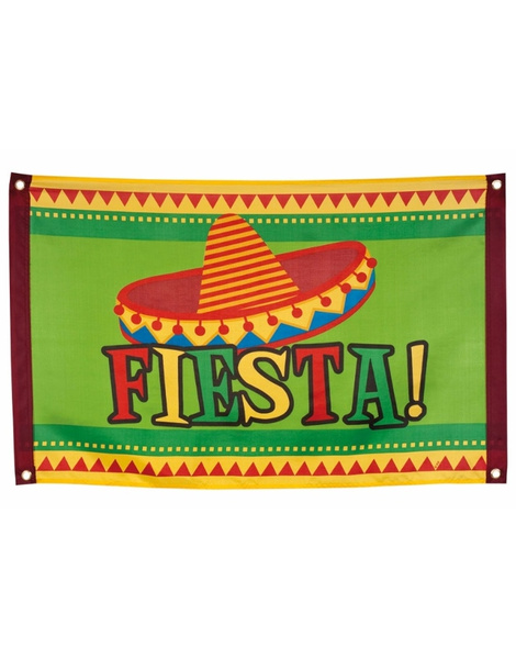 Bandera Fiesta Méjicana (60x90cm)