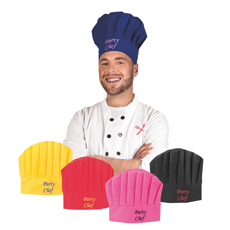 Sombrero Cocinero Colores Surtidos