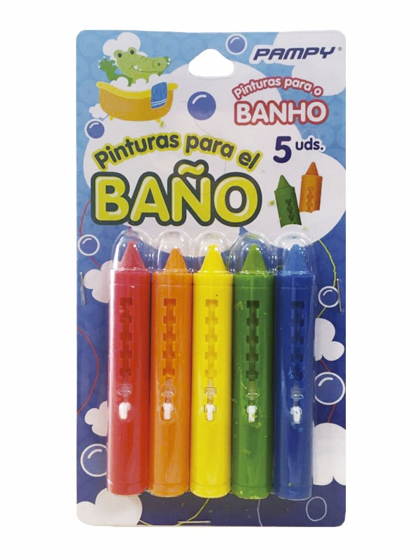Pinturas Infantiles Para El BaÑo 5 Color
